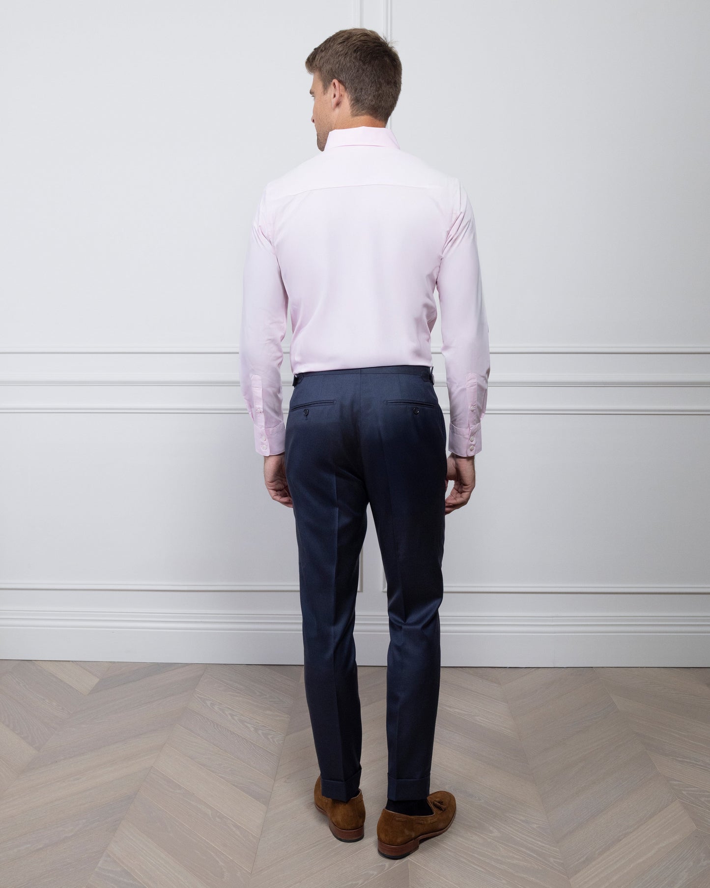 ESQ Shirts Napoli Bamboo Pink Shirt Napoli Bamboo Pink Shirt | Custom Men's Clothing Chicago