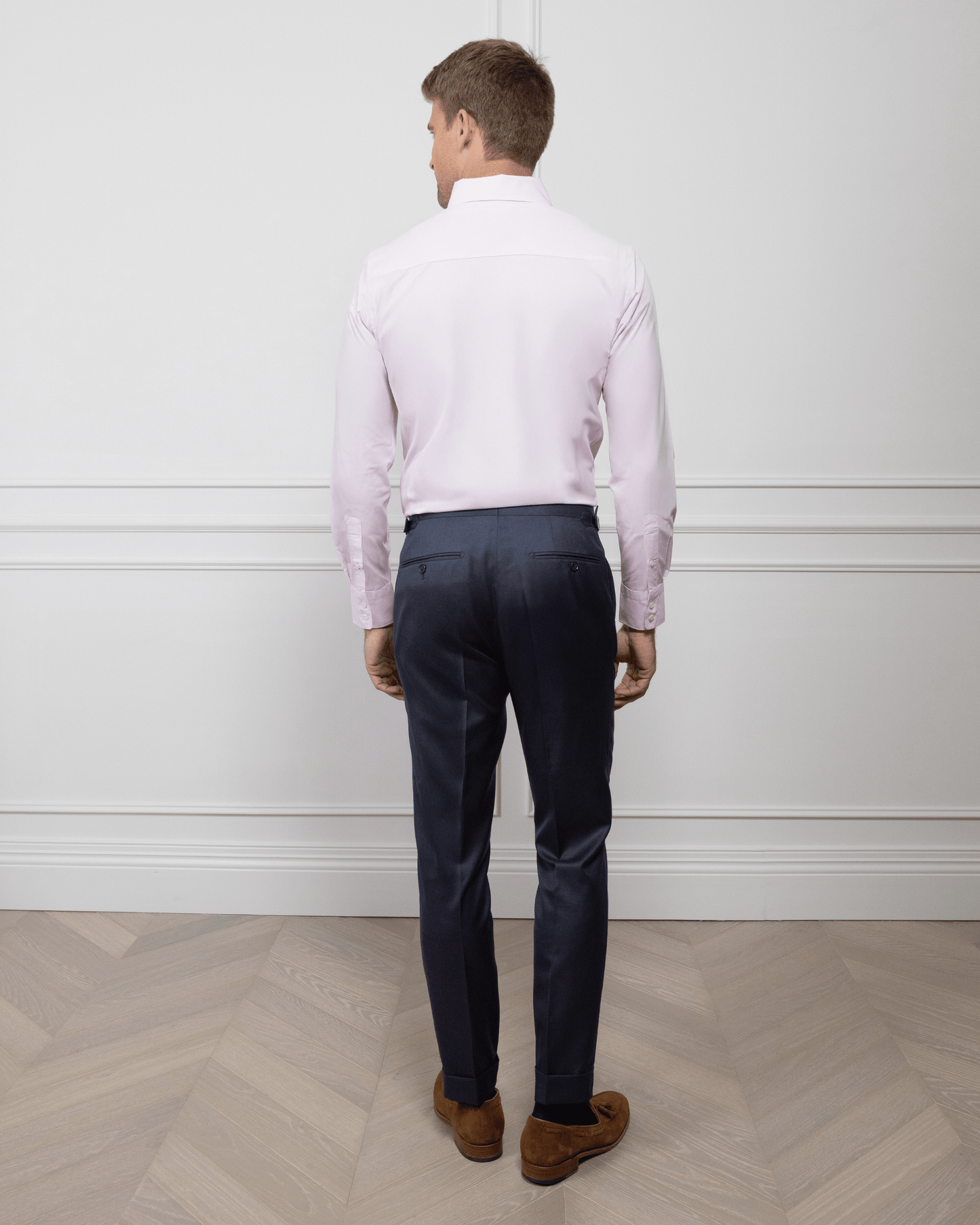 ESQ Shirts Napoli Bamboo Pink Shirt Napoli Bamboo Pink Shirt | Custom Men's Clothing Chicago