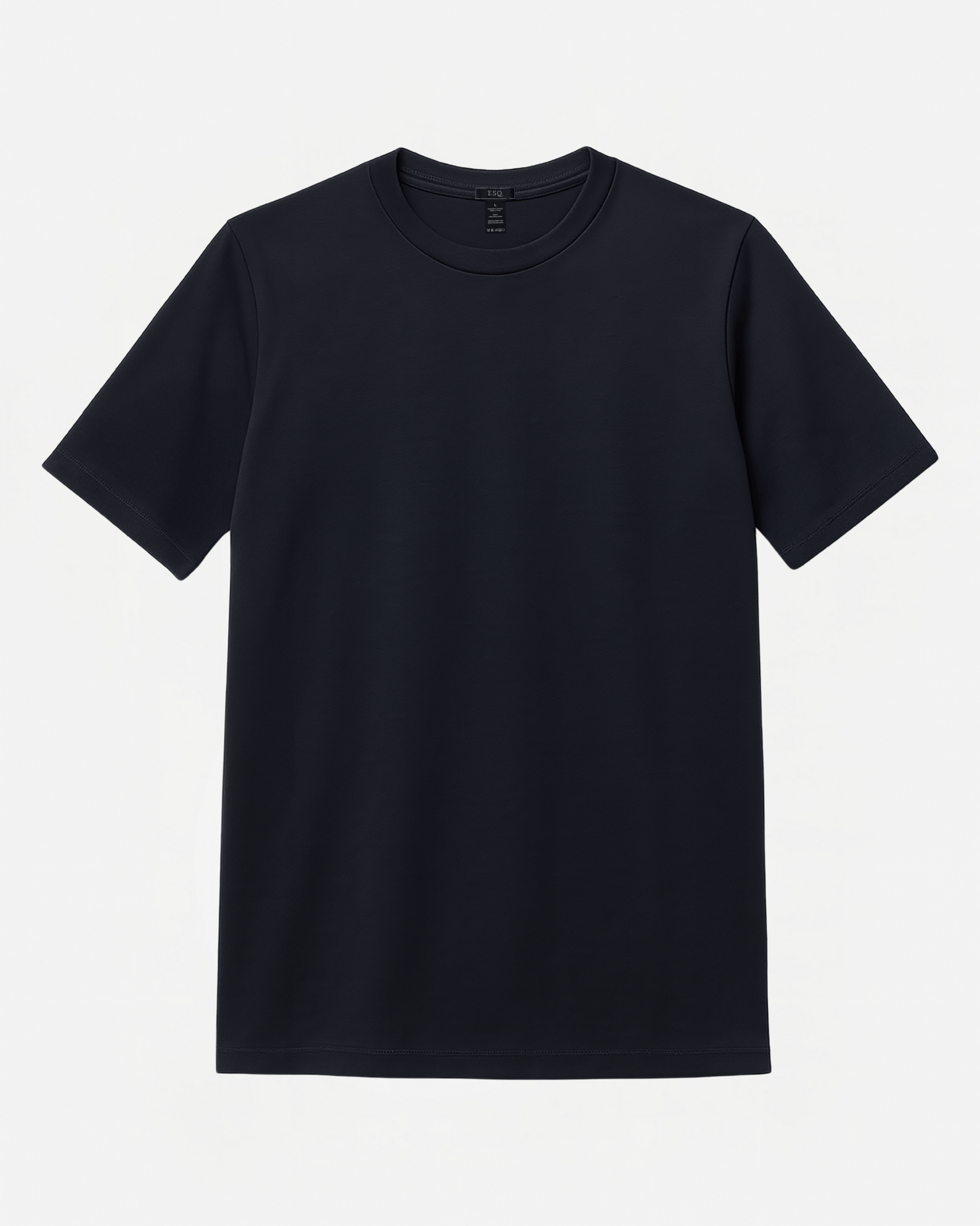 ESQ Shirts The Essential Tee Black The Essential Tee - Black | ESQ | Custom Men's Clothing Chicago