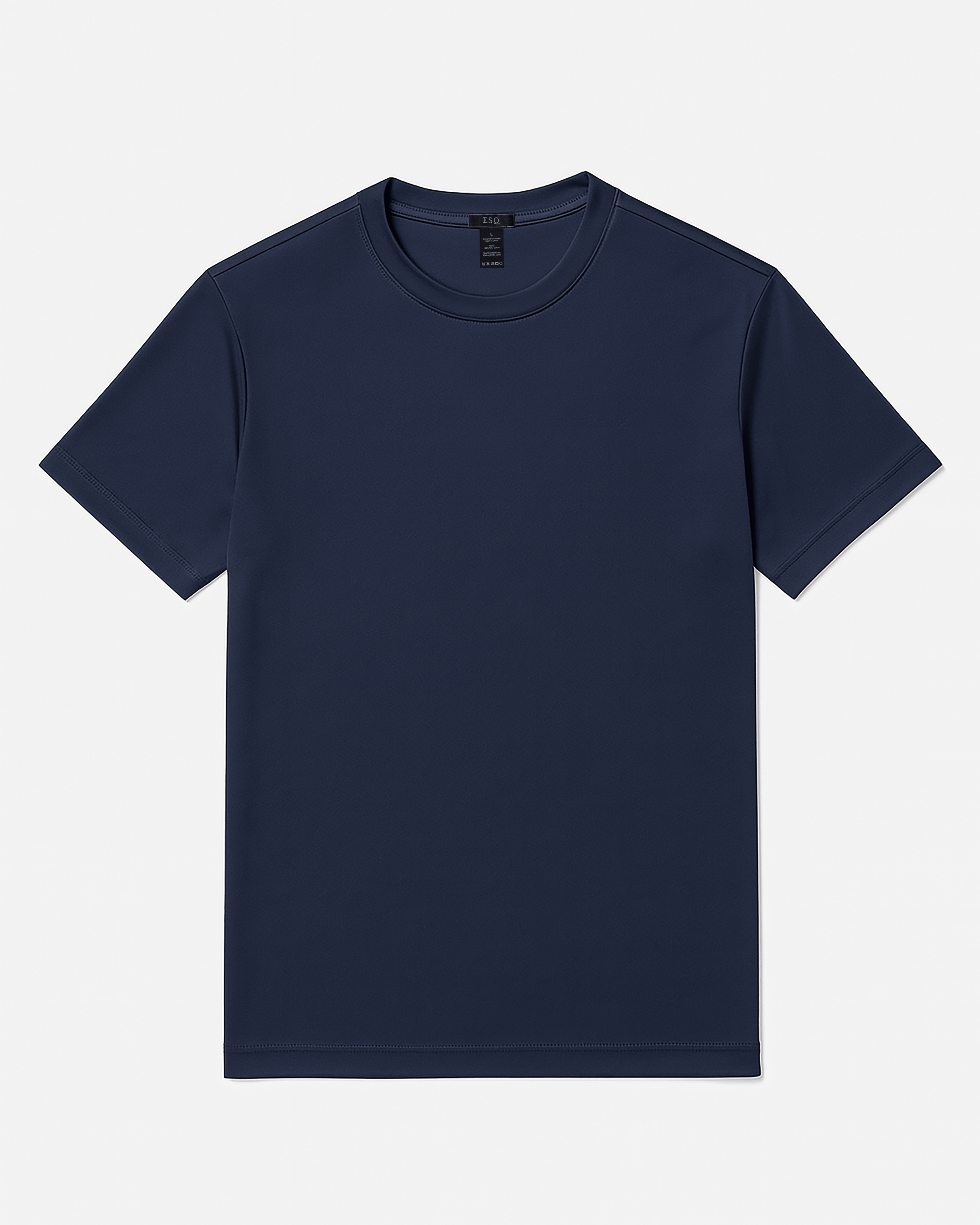 ESQ Shirts The Essential Tee Navy The Essential Tee - Navy | ESQ | Custom Men's Clothing Chicago