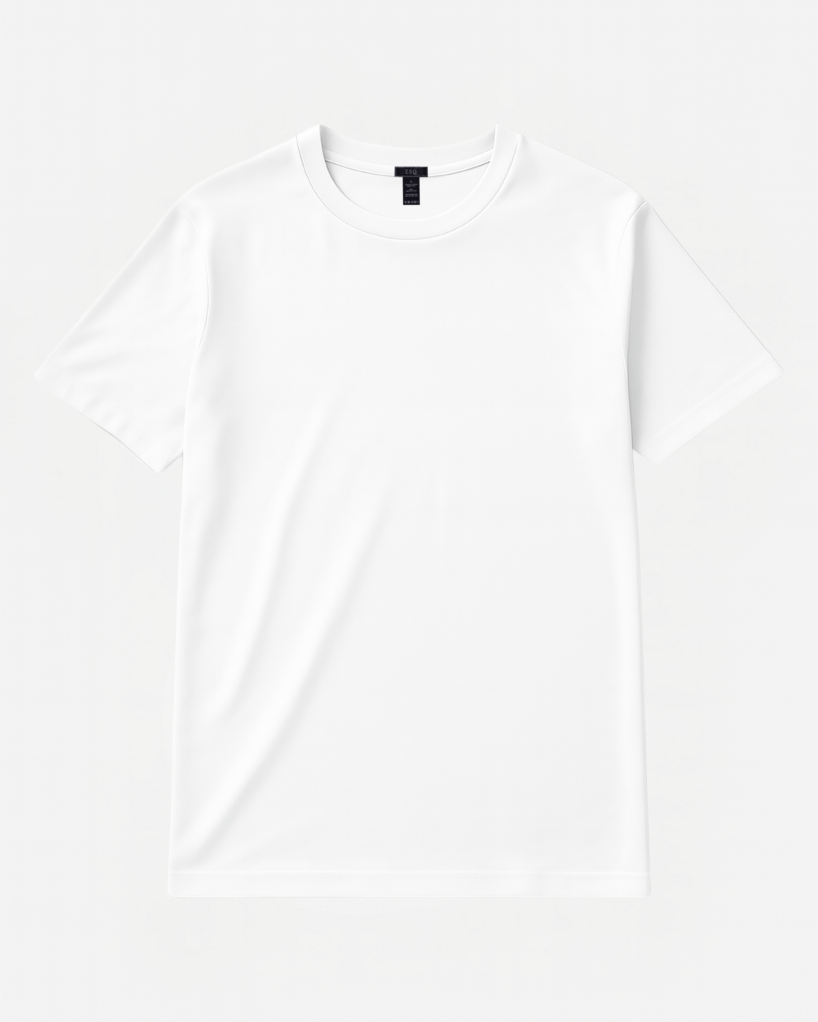 ESQ Shirts The Essential Tee White The Essential Tee - White | ESQ | Custom Men's Clothing Chicago