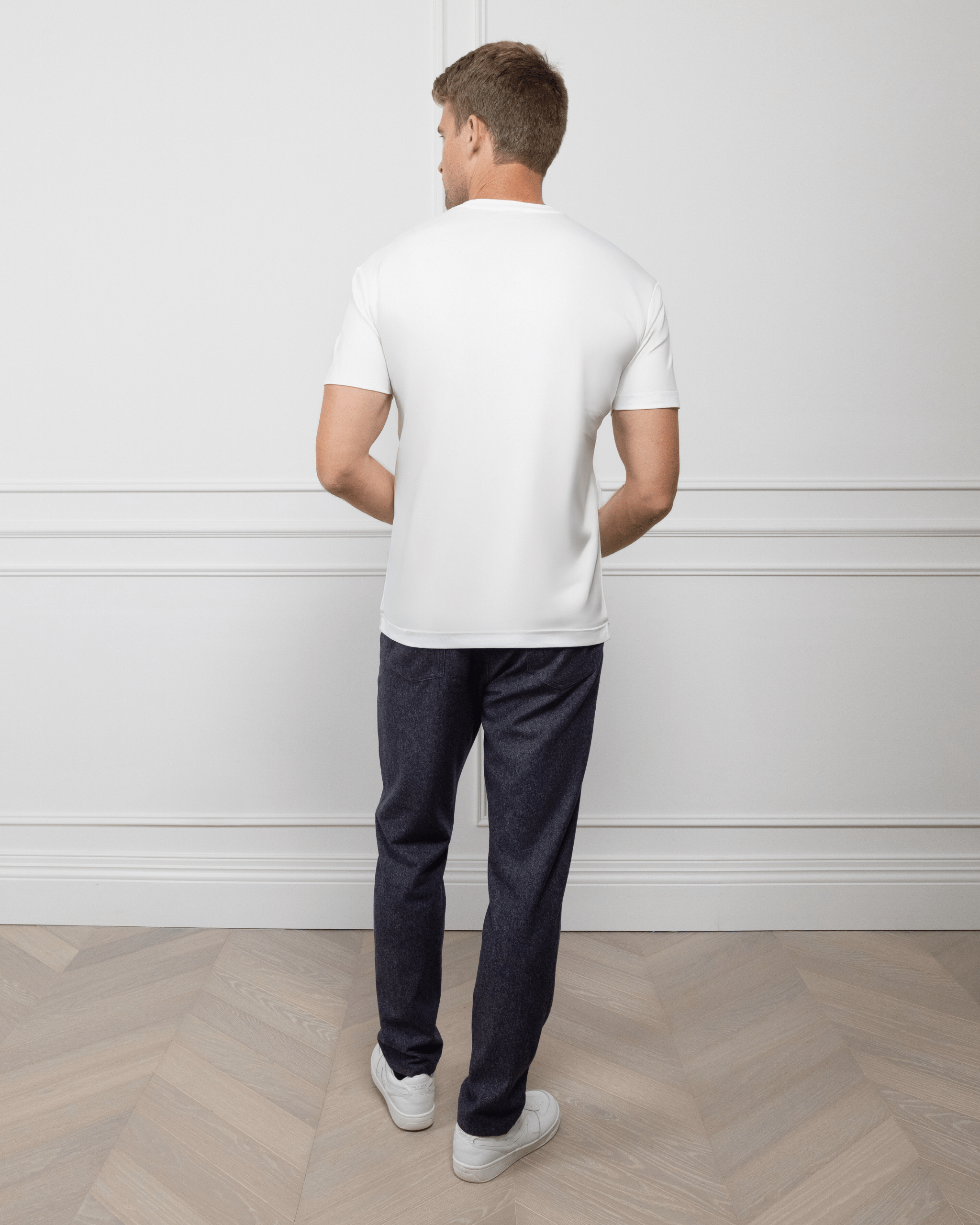 ESQ Shirts The Essential Tee White The Essential Tee - White | ESQ | Custom Men's Clothing Chicago