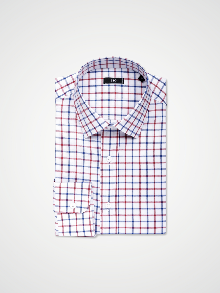 Kennedy Red and Blue Patterned Shirt