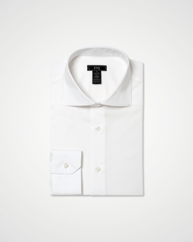 ESQ Angelo Bamboo White Shirt