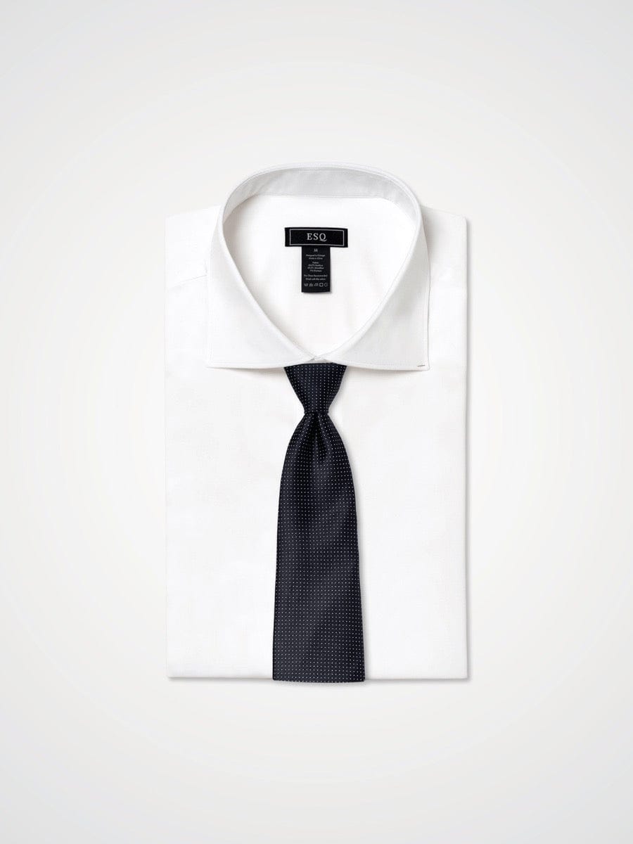 Black Micro Silk Tie