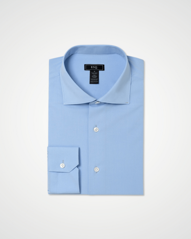 ESQ Shirts Angelo Bamboo Blue Shirt