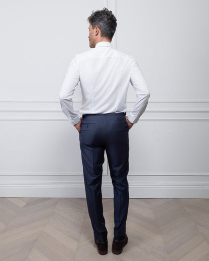 ESQ Shirts Angelo Bamboo White Shirt Angelo White Bamboo Shirt | Bespoke Men's Clothing Chicago