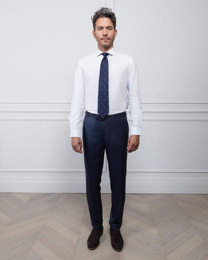 ESQ Shirts Angelo Bamboo White Shirt Angelo White Bamboo Shirt | Bespoke Men's Clothing Chicago