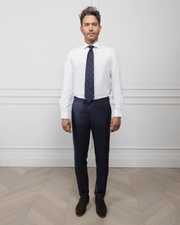 ESQ Shirts Angelo Bamboo White Shirt Angelo White Bamboo Shirt | Bespoke Men's Clothing Chicago