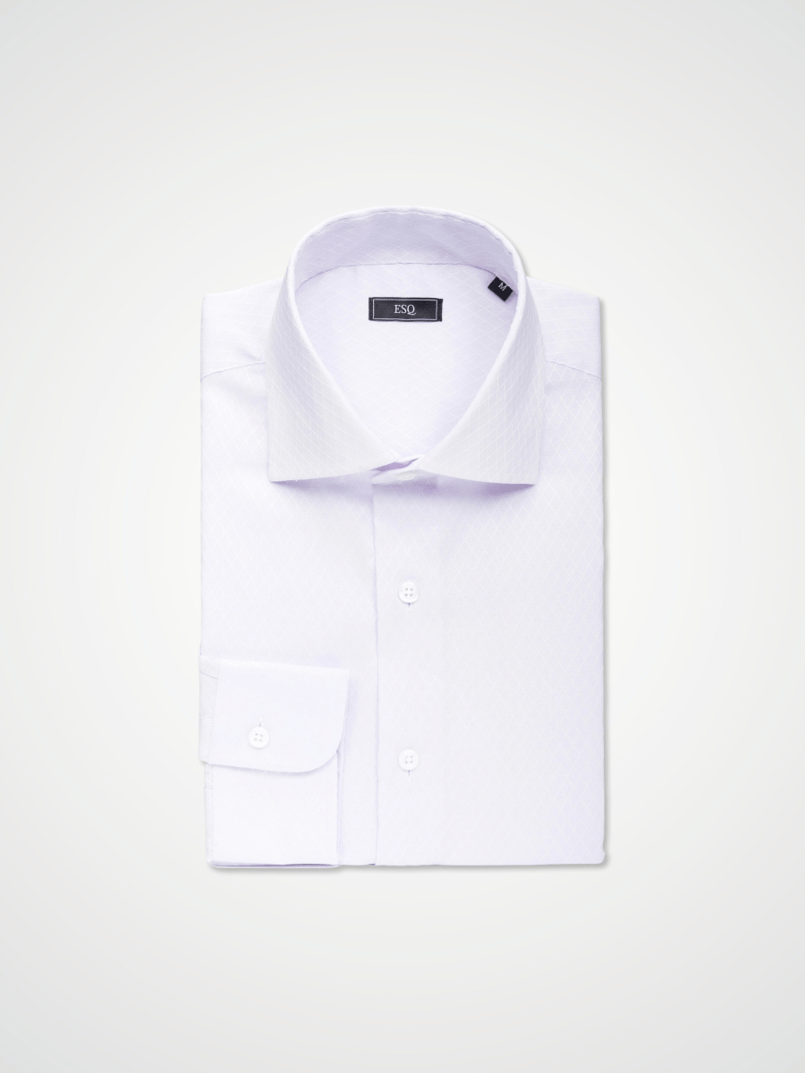 ESQ Shirts Jackson Diamond Purple Shirt