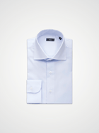 ESQ Shirts Jackson Textured Blue Shirt