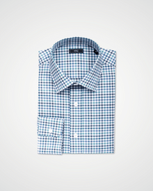 ESQ Shirts Kennedy Green Check Shirt