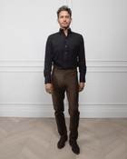ESQ Shirts Napoli Bamboo Black Shirt Napoli Bamboo Black Shirt | Custom Men's Clothing Chicago 