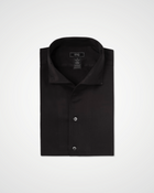 ESQ Shirts Napoli Bamboo Black Shirt