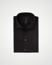 ESQ Shirts Napoli Bamboo Black Shirt