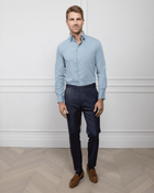ESQ Shirts Napoli Bamboo Green Moss Shirt Napoli Bamboo Green Moss Shirt | Custom Men's Clothing Chicago