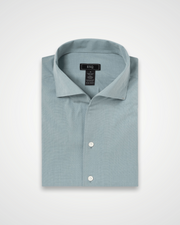 ESQ Shirts Napoli Bamboo Green Moss Shirt