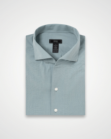 ESQ Shirts Napoli Bamboo Green Moss Shirt