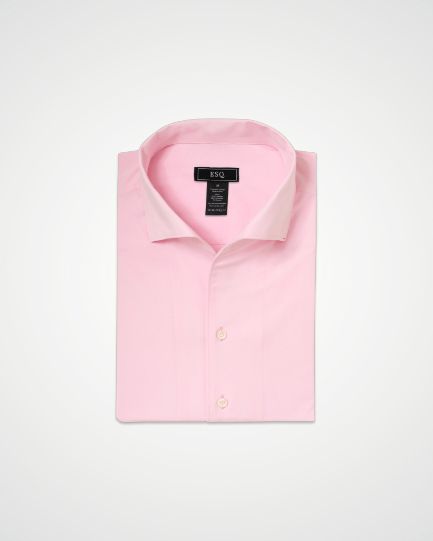 ESQ Shirts Napoli Bamboo Pink Shirt