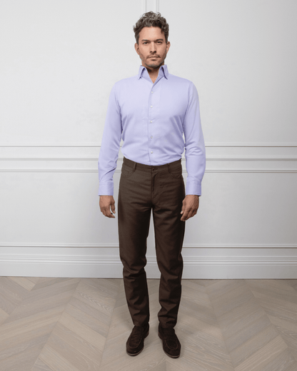 ESQ Shirts Napoli Bamboo Purple Shirt Napoli Bamboo Purple Shirt | Custom Men's Clothing Chicago