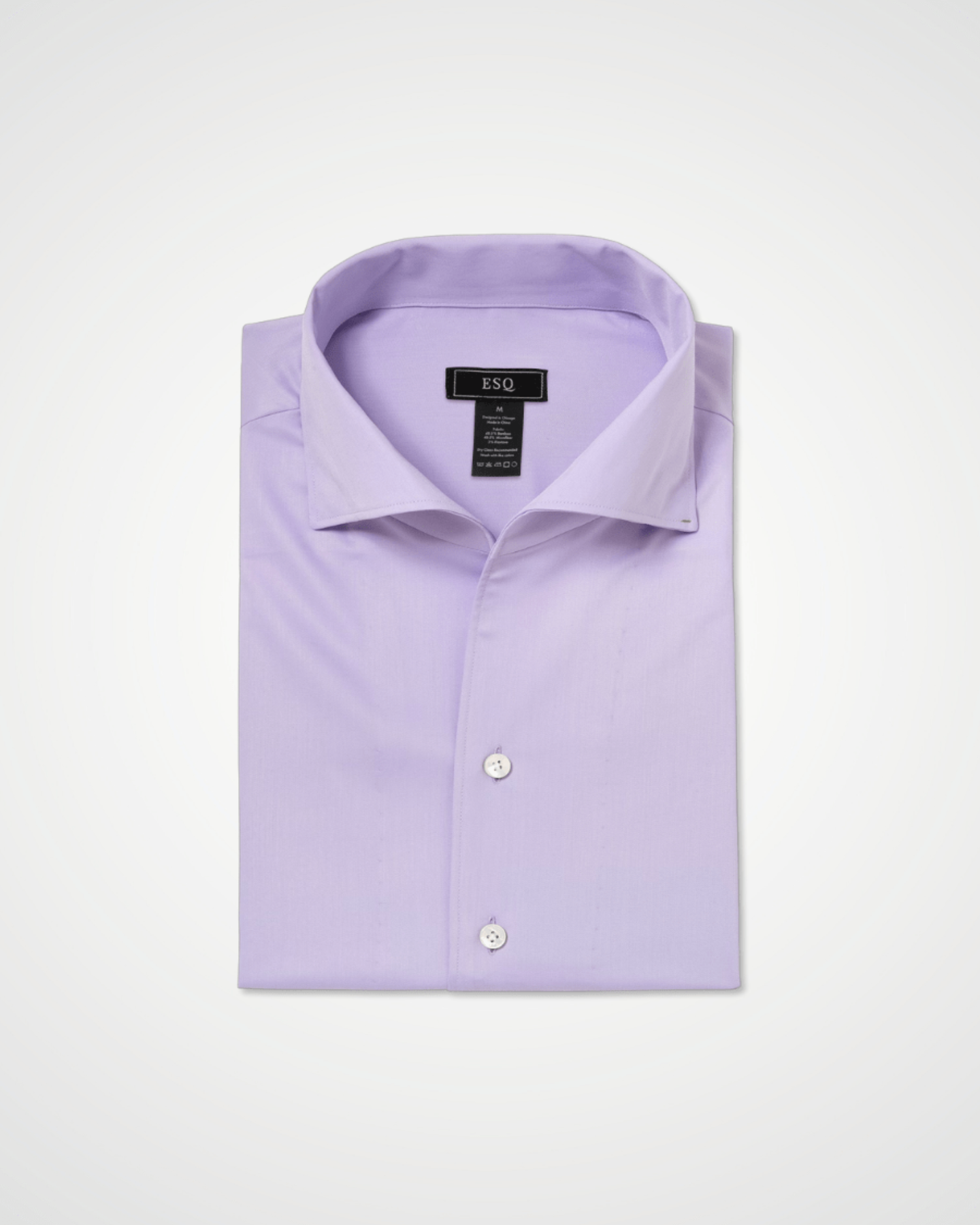 ESQ Shirts Napoli Bamboo Purple Shirt