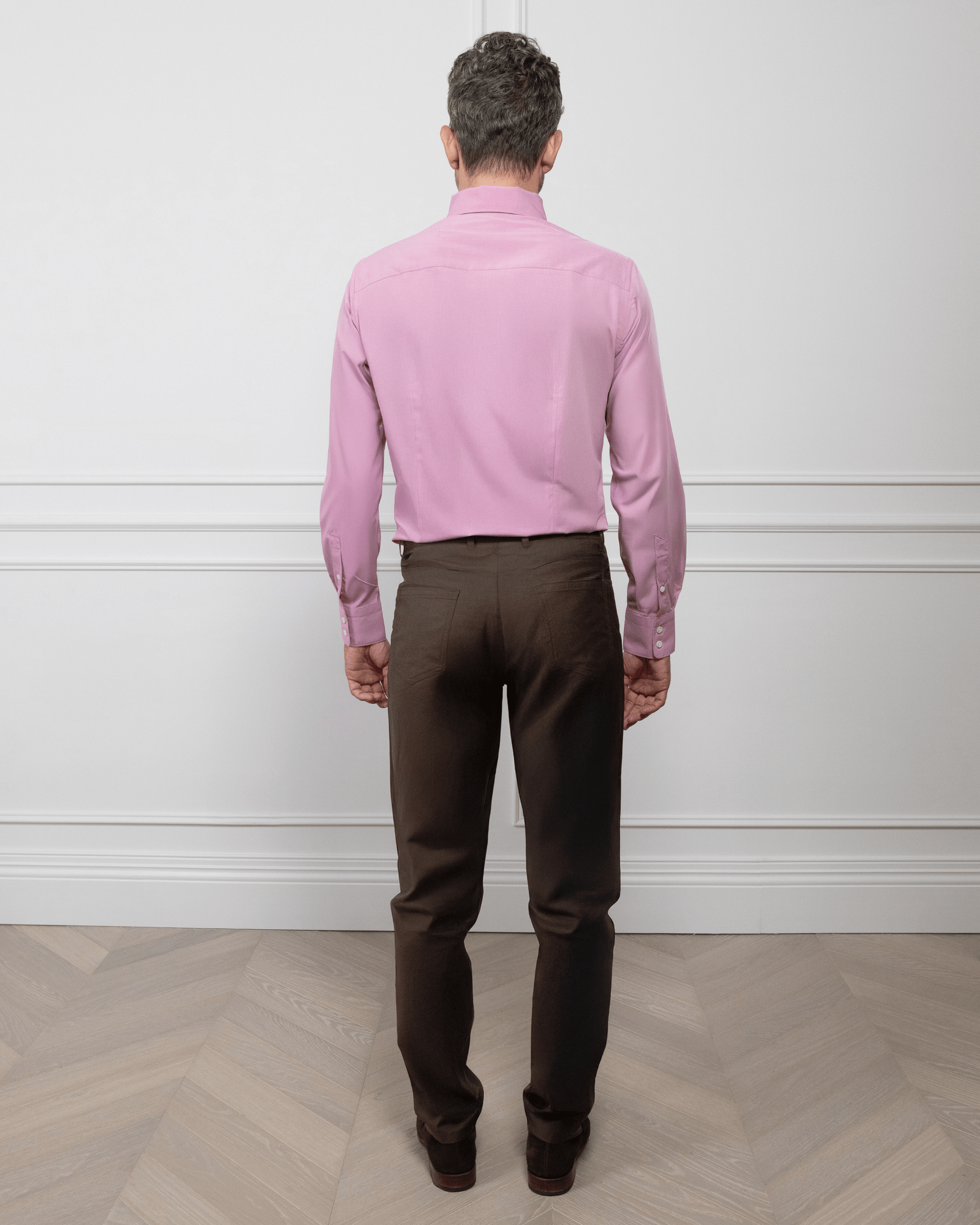 ESQ Shirts Napoli Bamboo Salmon Shirt Napoli Bamboo Salmon Shirt | Custom Men's Clothing Chicago