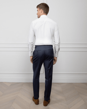 ESQ Shirts Napoli White Bamboo Shirt Napoli White Bamboo Shirt | Custom Men's Clothing Chicago