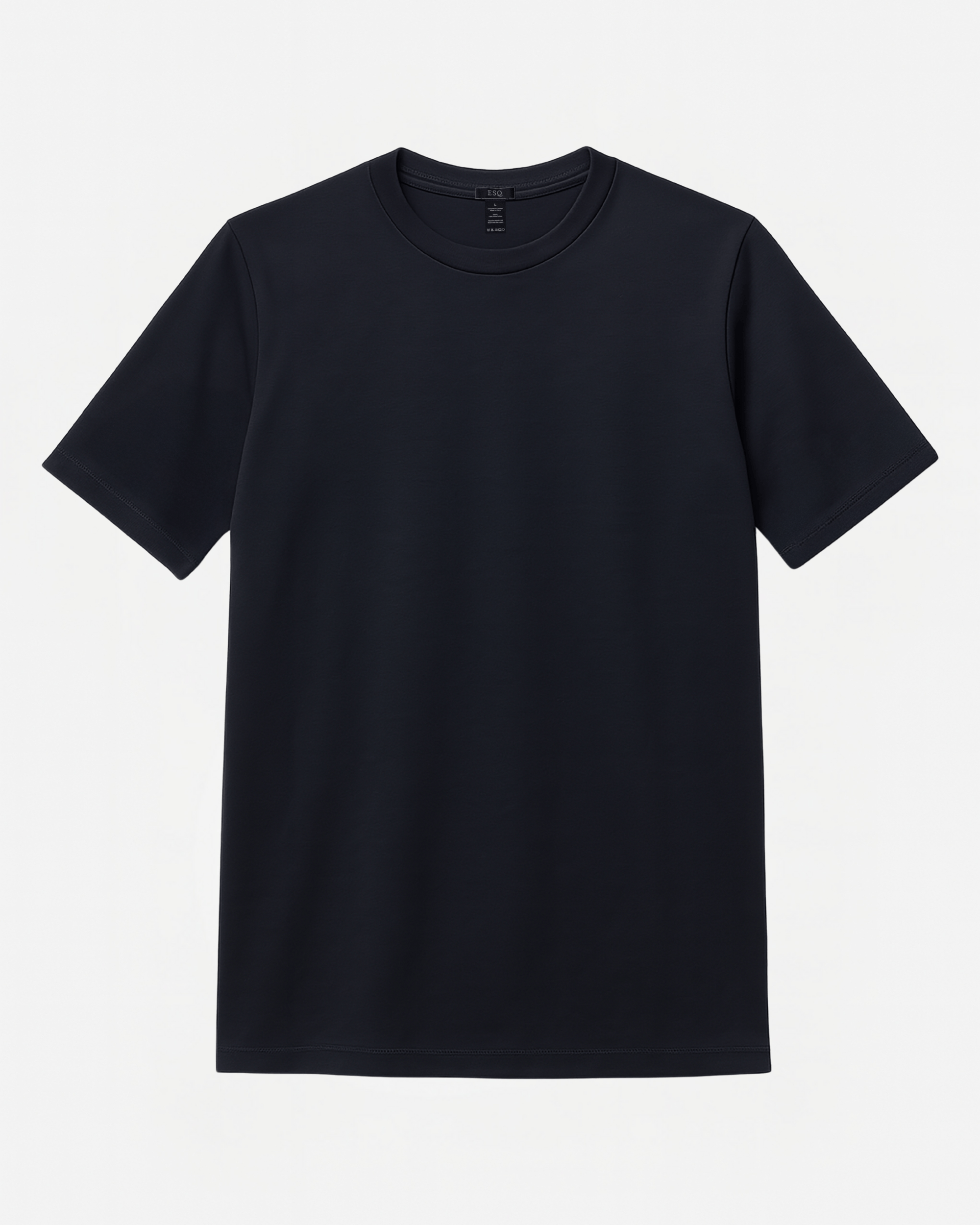 ESQ Shirts The Essential Tee Black The Essential Tee - Black | ESQ | Custom Men's Clothing Chicago