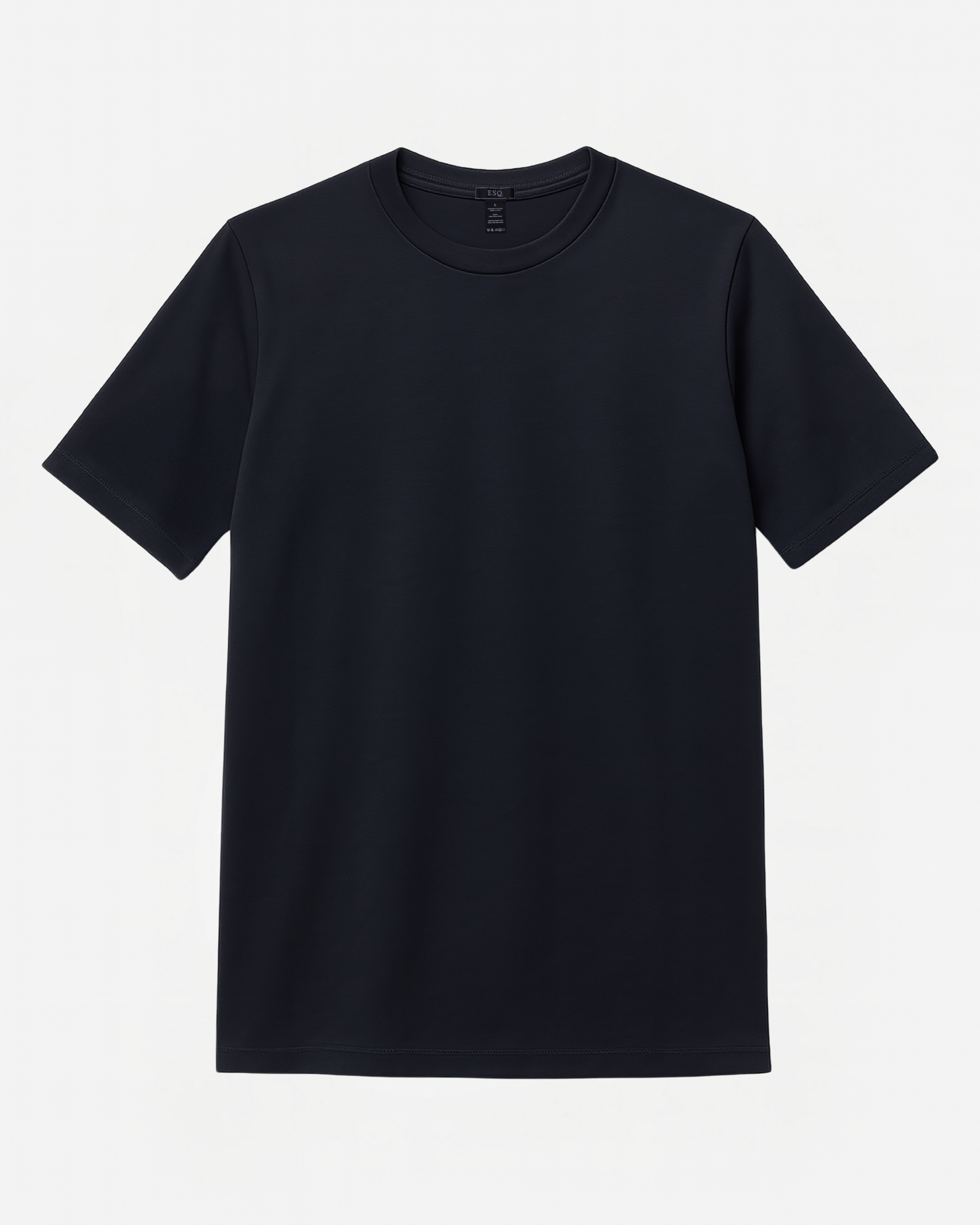 ESQ Shirts The Essential Tee Black The Essential Tee - Black | ESQ | Custom Men's Clothing Chicago