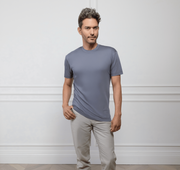 ESQ Shirts The Essential Tee Grey The Essential Tee - Grey | ESQ | Custom Men's Clothing Chicago