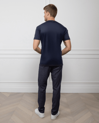 ESQ Shirts The Essential Tee Navy The Essential Tee - Navy | ESQ | Custom Men's Clothing Chicago