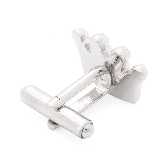 ESQ Cufflinks Swarovski Crystal Rainbow Crown Cufflinks