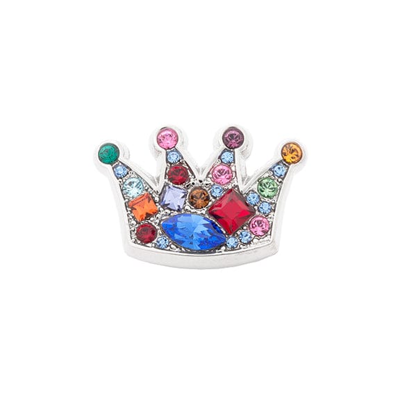 ESQ Cufflinks Swarovski Crystal Rainbow Crown Cufflinks