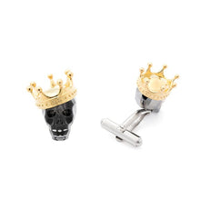 ESQ Cufflinks Swarovski Crystal Skull Cufflinks