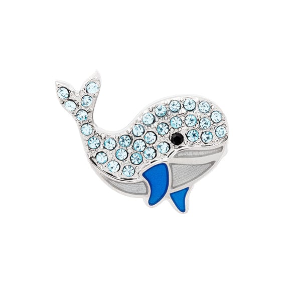 ESQ Cufflinks Swarovski Crystal Whale Cufflinks