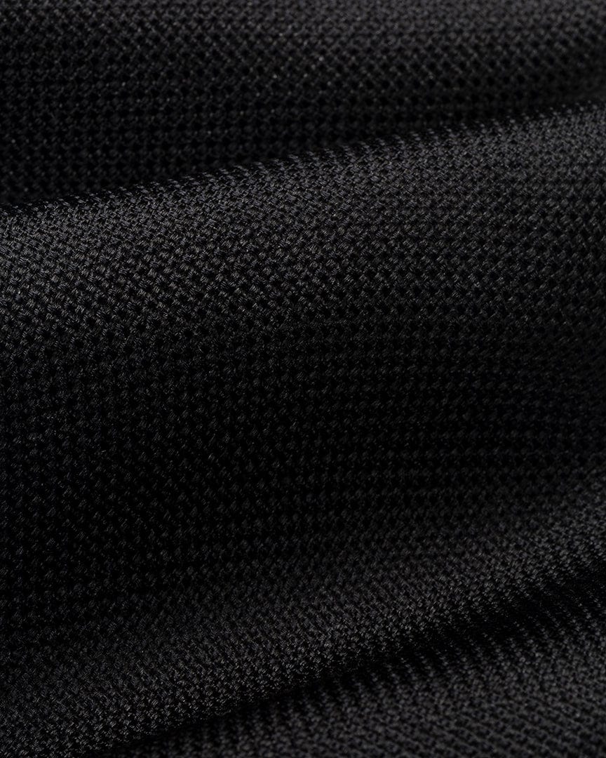 ESQ Neckties Black Textured Silk Tie