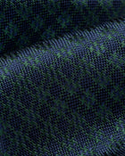ESQ Neckties Green Diamond Silk Tie