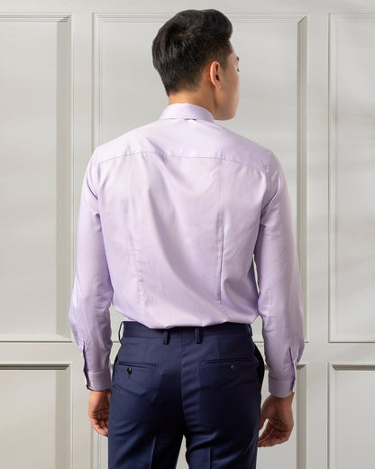 ESQ Shirts Angelo Bamboo Purple Shirt