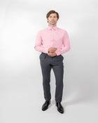 ESQ Shirts Kennedy Pink Flannel Shirt