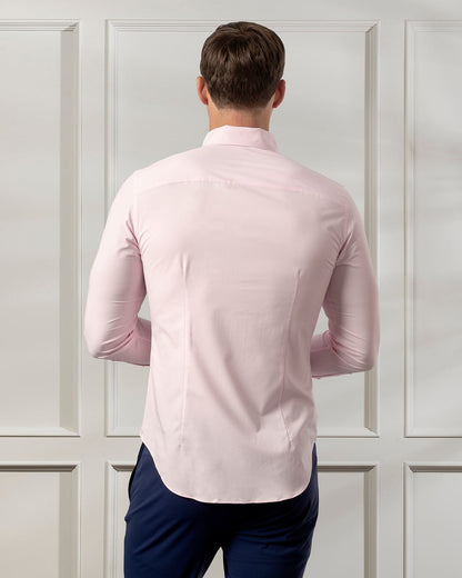 ESQ Shirts Napoli Bamboo Pink Shirt