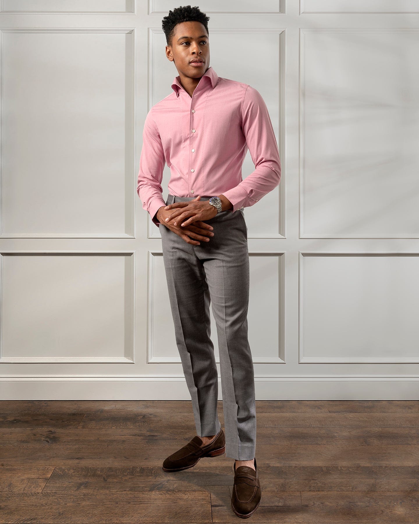 pink dress shirt outfit Hot Pink Dress Shirt with Blazer Outfits For Men (213 ideas & outfits)