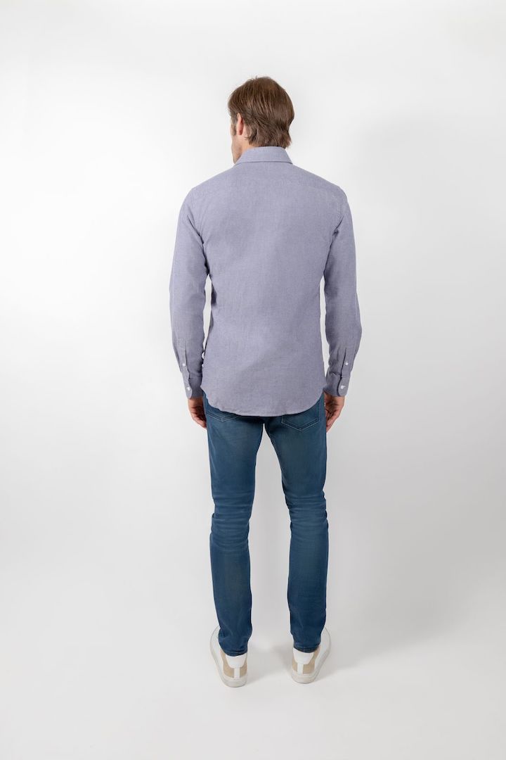 Kennedy Grey Flannel Shirt